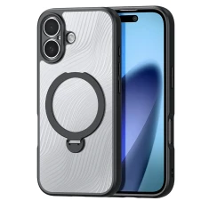 Чехол Dux Ducis Aimo Mag для iPhone 17 Black with MagSafe (6971824153347)