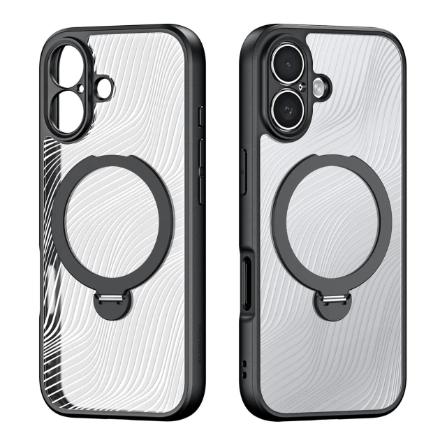 Чохол Dux Ducis Aimo Mag для iPhone 17 Black with MagSafe (6971824153347)