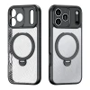 Чохол Dux Ducis Aimo Mag для iPhone 17 Pro Black with MagSafe (6971824153361)