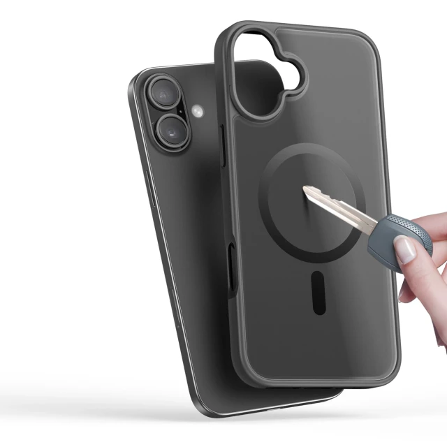 Чохол Dux Ducis Yind для iPhone 17 Black with MagSafe (6971824153460)