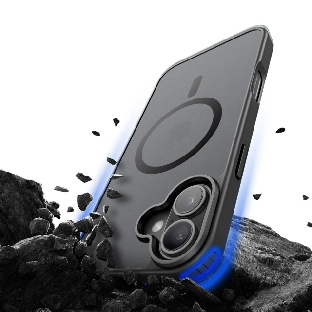 Чохол Dux Ducis Yind для iPhone 17 Black with MagSafe (6971824153460)