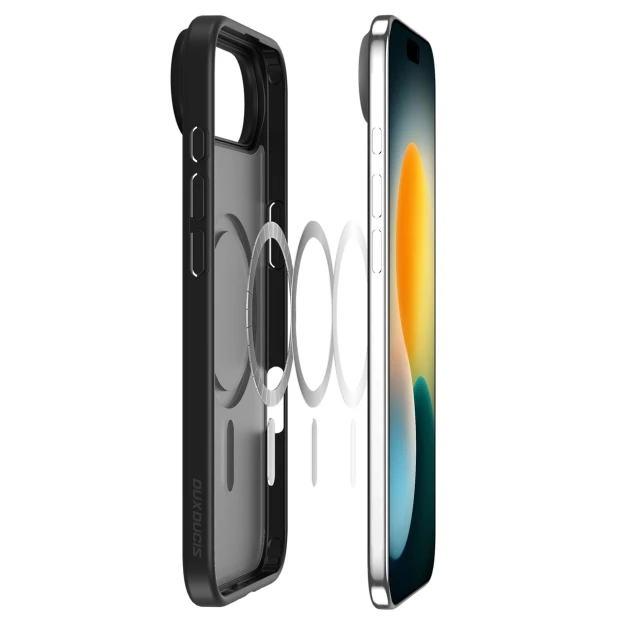 Чохол Dux Ducis Yind для iPhone 17 Air Black with MagSafe (6971824153514)