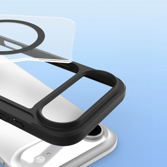 Чохол Dux Ducis Skin X Pro для iPhone 17 Air Black with MagSafe (6971824153699)