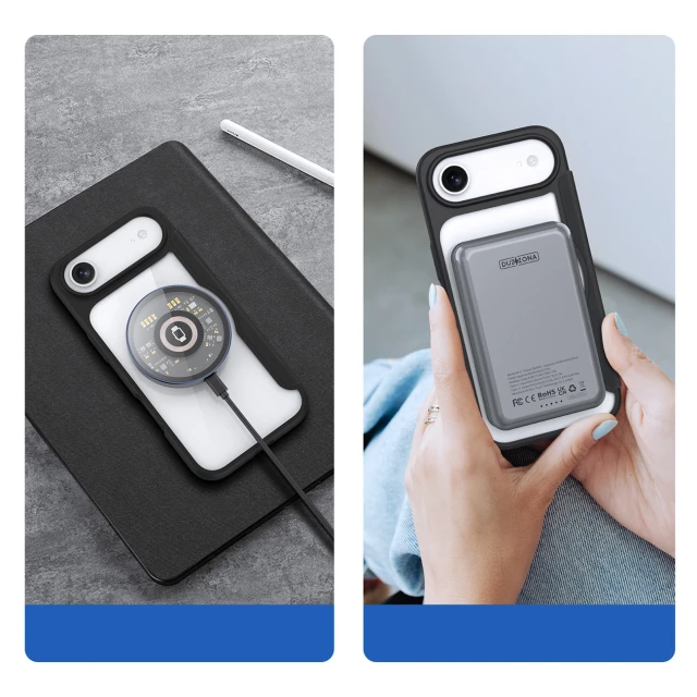 Чохол Dux Ducis Skin X Pro для iPhone 17 Air Black with MagSafe (6971824153699)