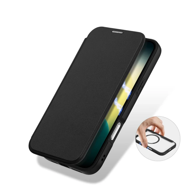 Чохол Dux Ducis Skin X Pro для iPhone 17 Air Black with MagSafe (6971824153699)
