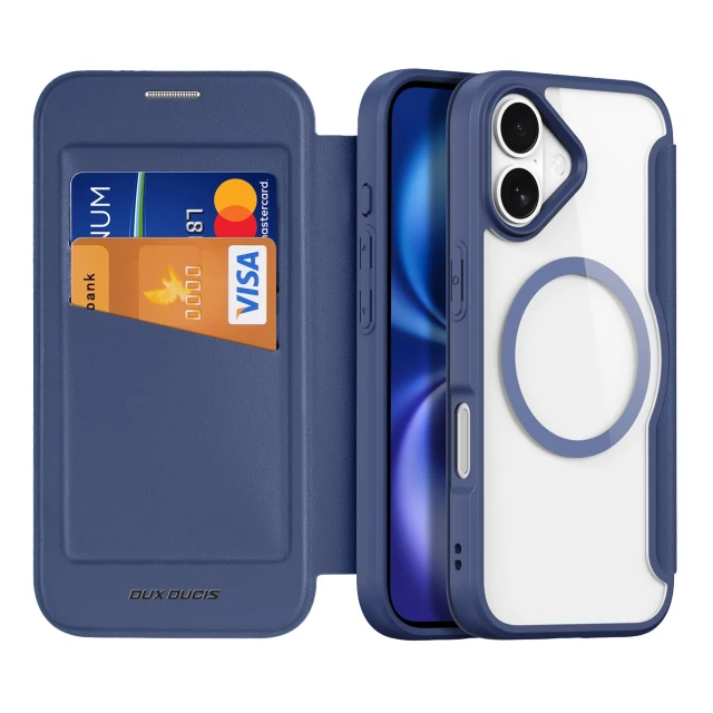 Чохол Dux Ducis Skin X Pro для iPhone 17 Air Blue with MagSafe (6971824153705)