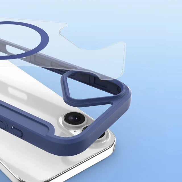 Чохол Dux Ducis Skin X Pro для iPhone 17 Air Blue with MagSafe (6971824153705)
