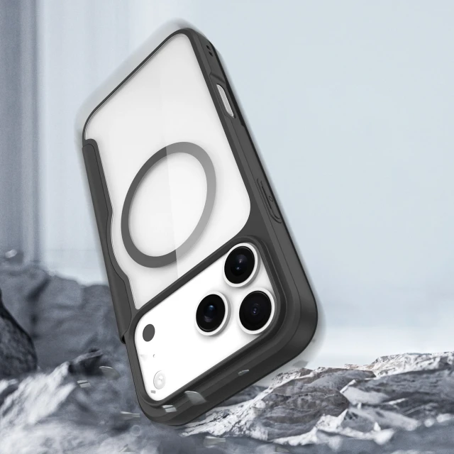 Чохол Dux Ducis Skin X Pro для iPhone 17 Pro Black with MagSafe (6971824153729)