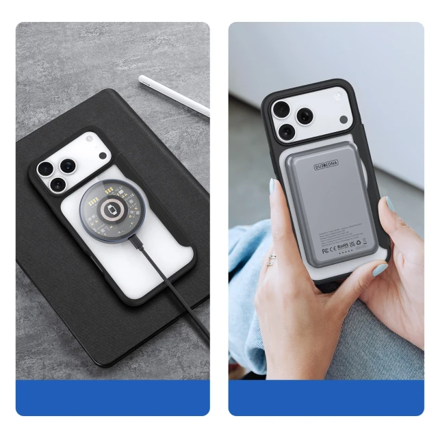 Чохол Dux Ducis Skin X Pro для iPhone 17 Pro Black with MagSafe (6971824153729)
