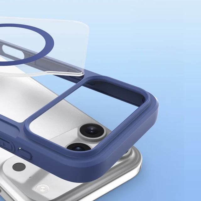 Чохол Dux Ducis Skin X Pro для iPhone 17 Pro Blue with MagSafe (6971824153736)