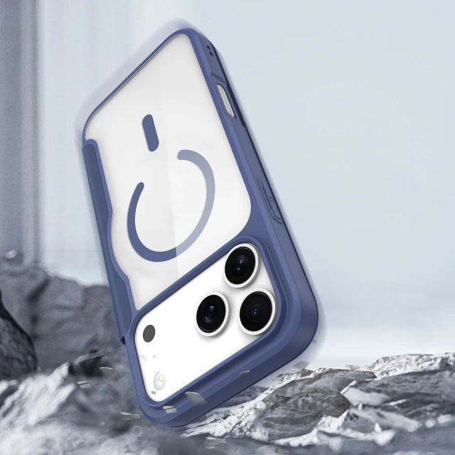 Чохол Dux Ducis Skin X Pro для iPhone 17 Pro Blue with MagSafe (6971824153736)
