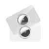 Чохол Dux Ducis захисний у формі картки для AirTag (2 pack) Transparent + Black (6971824154696)