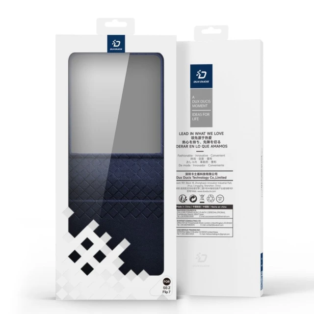 Чохол Dux Ducis Bril для Samsung Galaxy Flip 7 5G Blue (6971824155075)
