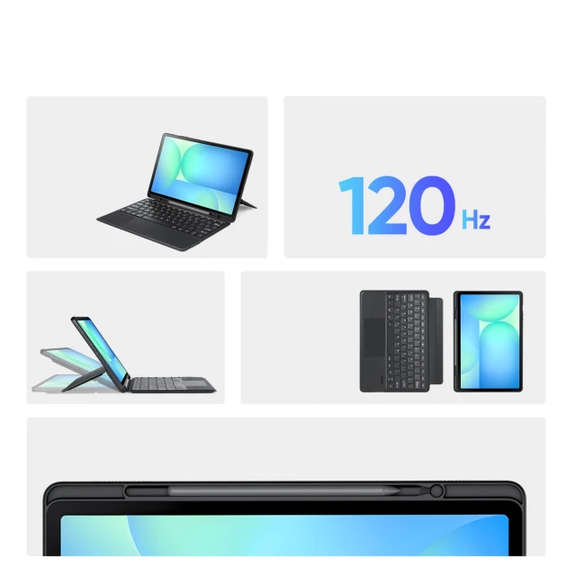 Чохол з клавіатурою Dux Ducis DK для Samsung Tab S10 FE Plus Black (6971824155488)