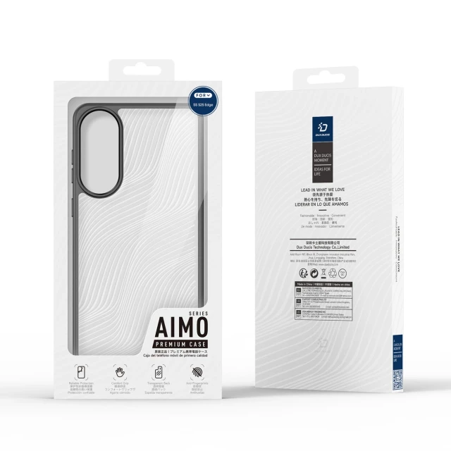Чохол Dux Ducis Aimo для Samsung Galaxy S25 Edge Black (6971824157819)