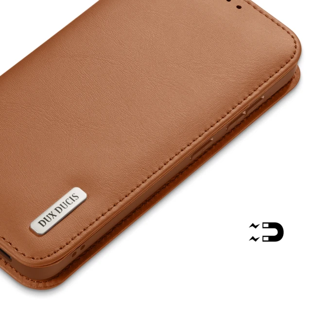 Чохол Dux Ducis Hivo для Samsung Galaxy S25 Edge Brown (6971824157857)