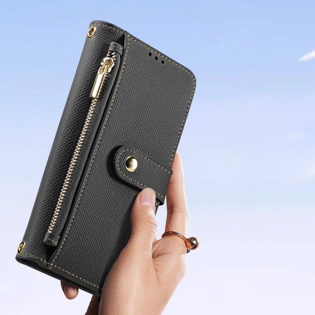 Чохол Dux Ducis Lawa для Samsung Galaxy S25 Edge Black with MagSafe (6971824157871)