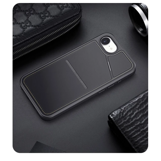 Чехол Dux Ducis Rafi II для iPhone 16e Black with MagSafe (6971824158618)