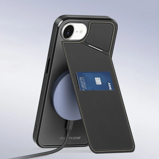 Чехол Dux Ducis Rafi II для iPhone 16e Black with MagSafe (6971824158618)