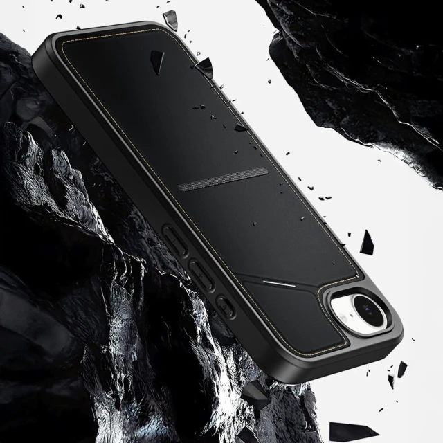 Чехол Dux Ducis Rafi II для iPhone 16e Black with MagSafe (6971824158618)