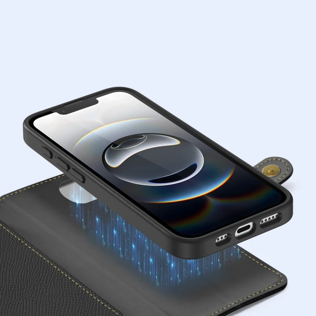 Чохол Dux Ducis Lawa для iPhone 16e Black with MagSafe (6971824158687)
