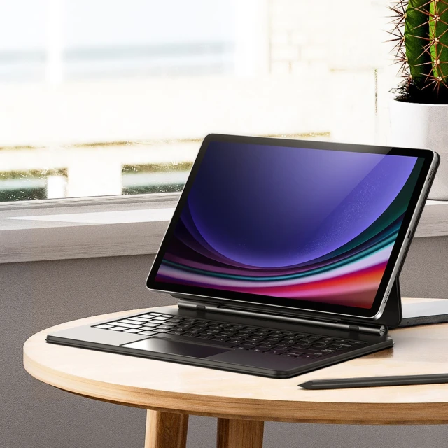 Чохол DUX DUCIS Keyboard MK Series з клавіатурою Bluetooth для Samsung Galaxy Tab S9+ / S8+ / S7+ Black (6971824159493)
