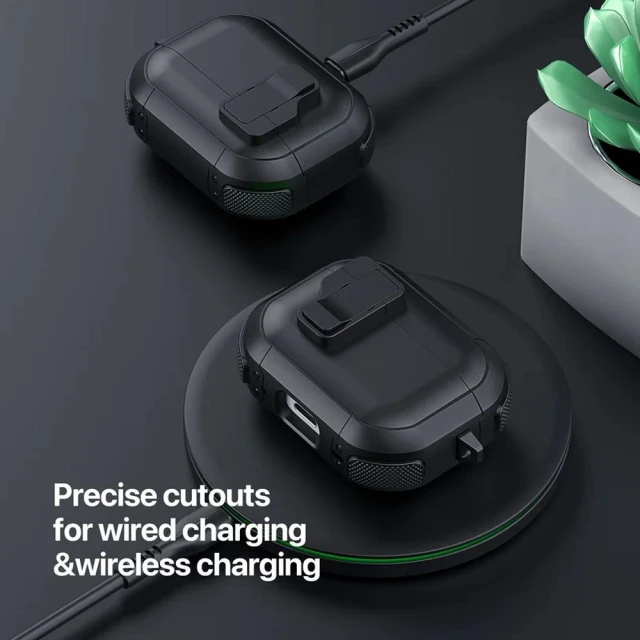 Чохол DUX DUCIS PECP для AirPods 4 Black (6971824160543)
