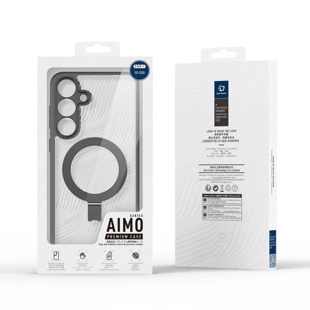 Чохол Dux Ducis Aimo Mag для Samsung Galaxy S25 Black (6971824160765)
