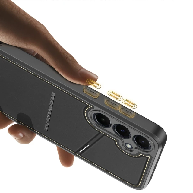 Чохол Dux Ducis Rafi II для Samsung Galaxy S25 Black with MagSafe (6971824161250)