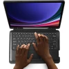 Чехол Dux Ducis DK складной с подсвечиваемой беспроводной клавиатурой для Samsung Galaxy Tab S10 Plus / S9 Plus / S9 FE Plus Black (6971824161434)