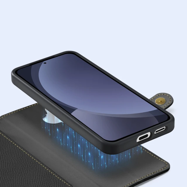 Чохол Dux Ducis Lawa для Samsung Galaxy S25 Plus Black with MagSafe (6971824162240)