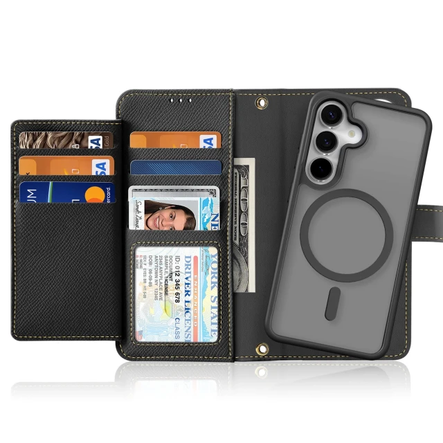 Чохол Dux Ducis Lawa для Samsung Galaxy S25 Plus Black with MagSafe (6971824162240)