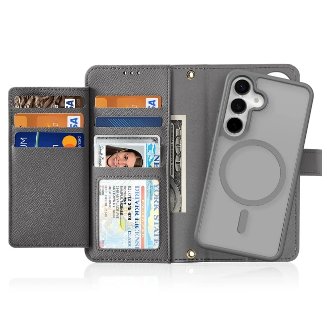 Чохол Dux Ducis Lawa для Samsung Galaxy S25 Plus Grey with MagSafe (6971824162257)