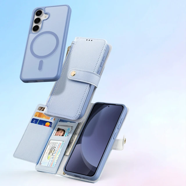 Чохол Dux Ducis Lawa для Samsung Galaxy S25 Plus Blue with MagSafe (6971824162264)