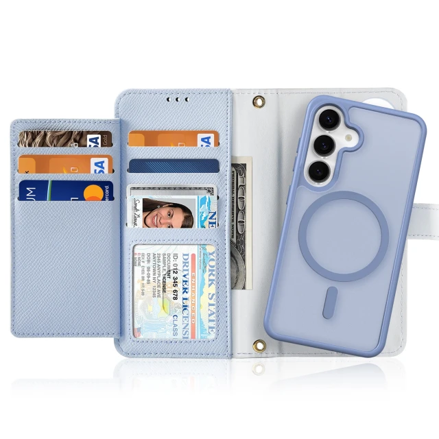 Чохол Dux Ducis Lawa для Samsung Galaxy S25 Plus Blue with MagSafe (6971824162264)