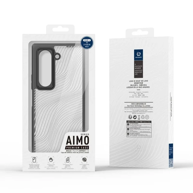 Чохол Dux Ducis Aimo для Samsung Galaxy Fold 6 SE Black (6971824162370)