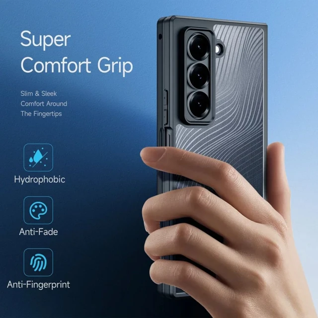 Чохол Dux Ducis Aimo для Samsung Galaxy Fold 6 SE Black (6971824162370)