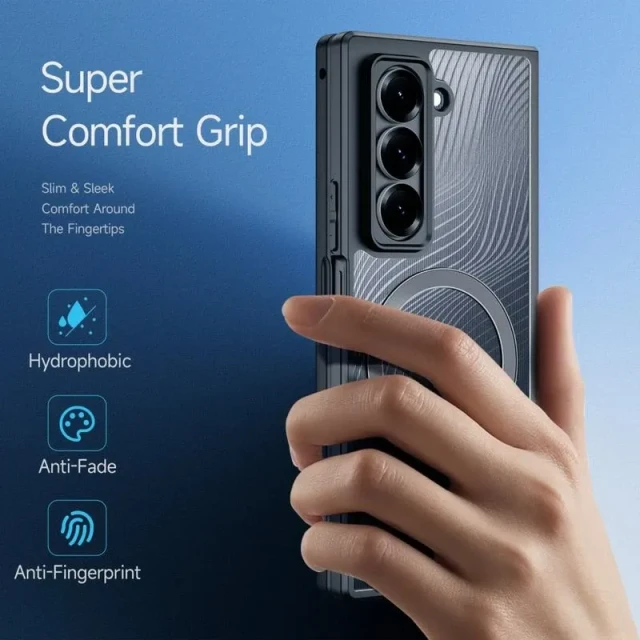 Чехол Dux Ducis Aimo Mag для Samsung Galaxy Fold 6 SE Black (6971824162387)