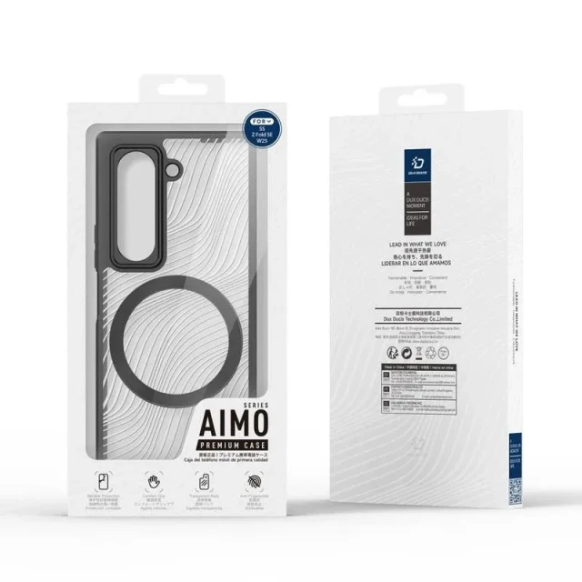 Чехол Dux Ducis Aimo Mag для Samsung Galaxy Fold 6 SE Black (6971824162387)