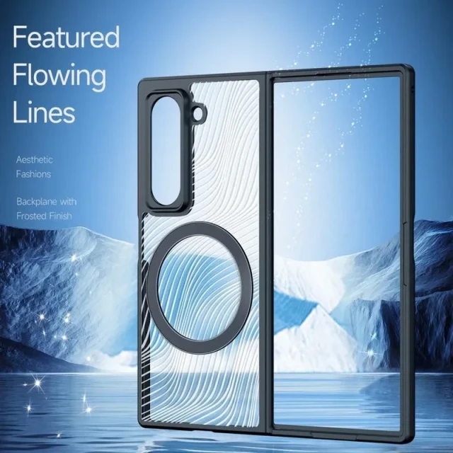 Чехол Dux Ducis Aimo Mag для Samsung Galaxy Fold 6 SE Black (6971824162387)