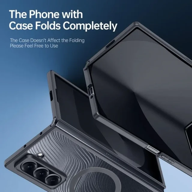 Чехол Dux Ducis Aimo Mag для Samsung Galaxy Fold 6 SE Black (6971824162387)