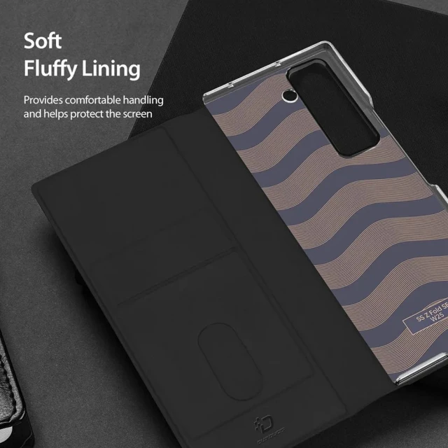 Чохол Dux Ducis Bril з тримачем для стилуса для Samsung Galaxy Fold SE Black (6971824162417)