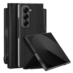 Чехол Dux Ducis Bril с держателем для стилуса для Samsung Galaxy Fold SE Black (6971824162417)