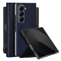 Чехол Dux Ducis Bril с держателем для стилуса для Samsung Galaxy Fold SE Blue (6971824162424)