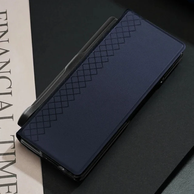 Чохол Dux Ducis Bril з тримачем для стилуса для Samsung Galaxy Fold SE Blue (6971824162424)