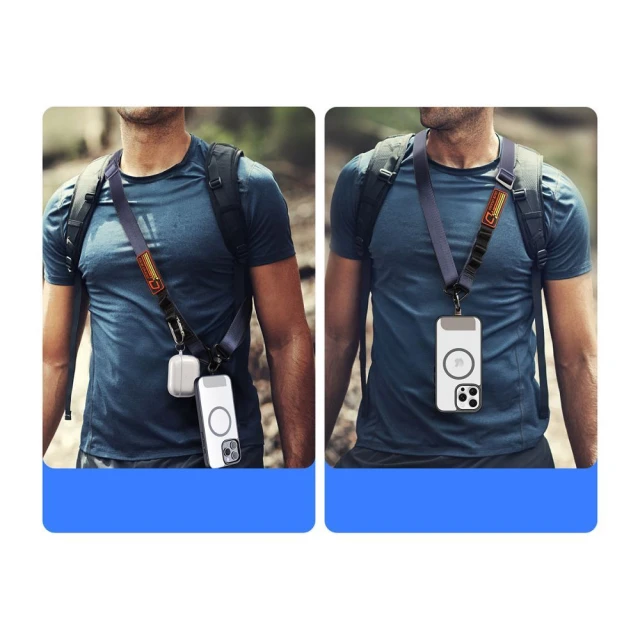 Ремінець DUX DUCIS Outdoor Cross Body Blue (6971824162660)