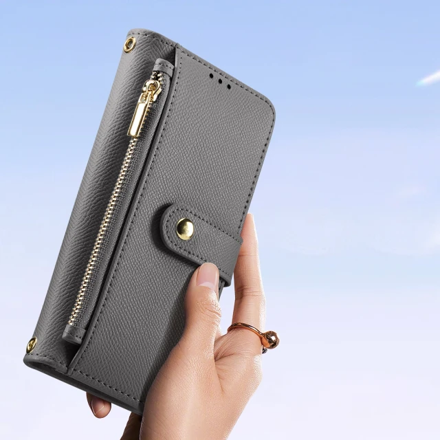 Чохол Dux Ducis Lawa для iPhone 15 Grey with MagSafe (6971824163100)