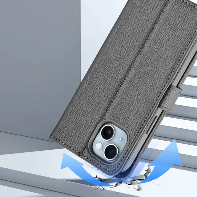 Чохол Dux Ducis Lawa для iPhone 15 Grey with MagSafe (6971824163100)