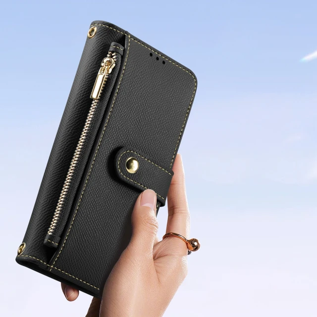 Чохол Dux Ducis Lawa для iPhone 15 Pro Black with MagSafe (6971824163155)