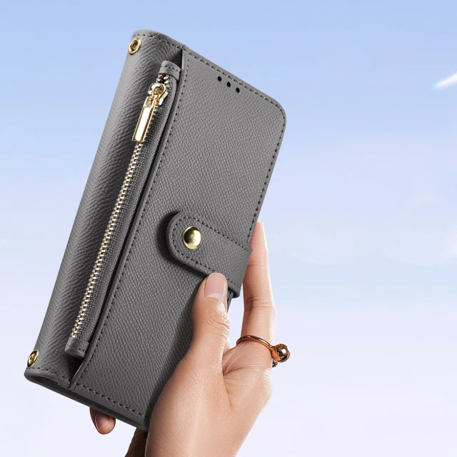 Чохол Dux Ducis Lawa для iPhone 15 Pro Grey with MagSafe (6971824163162)